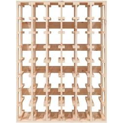vidaXL 822531 Natural Wine Rack 70x94cm