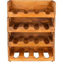 vidaXL 244491 Natural Wine Rack 46x57cm