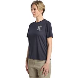 Jack Wolfskin Vonnan Graphic T-Shirt Women - Explore Graphite