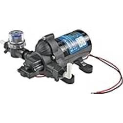 Carbest Vattenpump 12V 10 l/minut 2,8 bar Med Förfilter Och Membran Med 3 Fack
