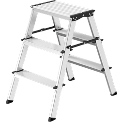 Harald Nyborg 3-Stegs Trappstege I Aluminium