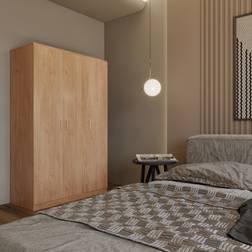 SECONIQUE Dakota Oak Effect 3 Door Wardrobe