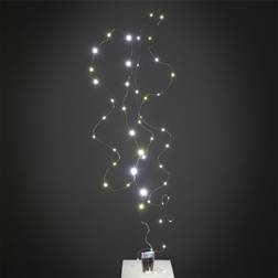 Ballongkungen LED För Ballonger 5 m Vit Ljusslinga