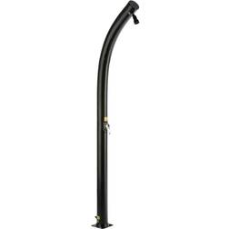 Gre Doccia Solare Da Giardino DE LUXE Curva 25 Litri Nero