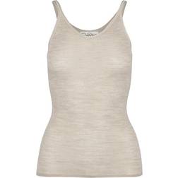 Pierre Robert Wool Singlet - Stone Beige
