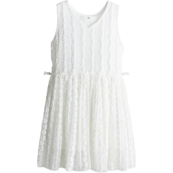 H&M Lace Look Dress - White (1287790001)