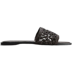 H&M Leather Sandals - Dark Brown
