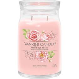 Yankee Candle Freshly Picked Rose Pink Scented Candle 569g