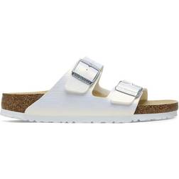 Birkenstock Arizona Birko-Flor Embossed - Shiny White