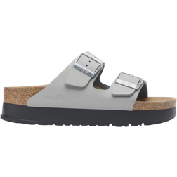 Birkenstock Arizona Flex Platform Birko-Flor - Stone Coin