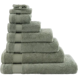 Dunelm Egyptian Cotton Guest Towel Green (60x40cm)