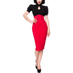 Pencil Skirt - Red