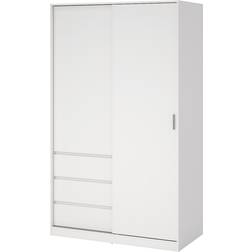 Tvilum Esla Matt White Wardrobe 118.5x200.4cm
