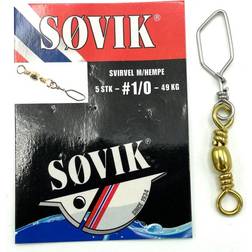 Søvik Swivel w/hook Brass