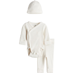 H&M Set with Growth Function 3-piece - Natural White Mottled