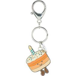 Amuseables Jellina Birthday Cake Keyring - Multicolour