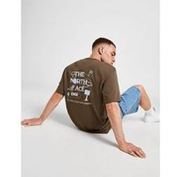 The North Face Oversized Explore Trail T-Shirt - Brown