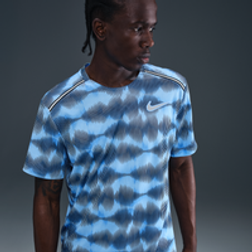 Nike Miler Men's Short-Sleeve Running Top - Blue