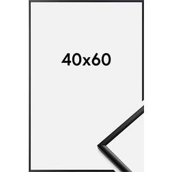 Walther New Lifestyle Akrylglas Matt Svart 40x60 cm Ram