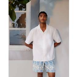 Hollister Textured Short Sleeve Shirt - White