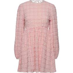 Gina Tricot Mekko Open Back Dress - Roosa
