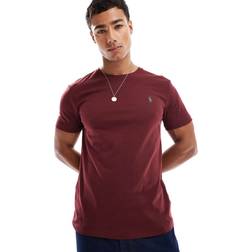 Polo Ralph Lauren Custom Slim Fit Crew Neck T-Shirt - Red Wine