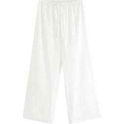 Lindex Pyjamahousut - Valkoinen