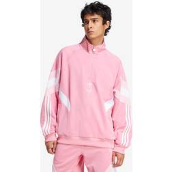adidas Inter Miami Cf Originals Half-Zip Crew Sweatshirt Adults Let Pink