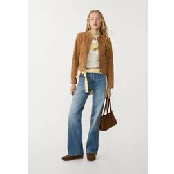 Stradivarius Straight Fit Comfort Jeans - Medium Blue