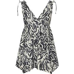 Yours Curve Abstract Animal Print Swimdress