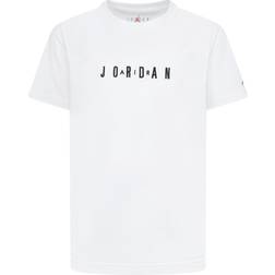 Nike Big Kid's Embroidered Logo T-shirt - White (95D634-001)