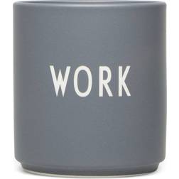 Design Letters Favorite Work Grey Krus 25cl