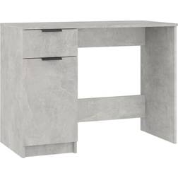 vidaXL 811497 Concrete Grey Skrivbord 50x100cm