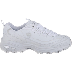 Skechers D'lites Fresh Start W - White/Silver/Yellow