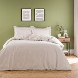 Dunelm Grayson Duvet Cover Natural (260x220cm)