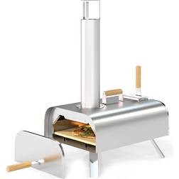 OutSunny Pellet Pizza Oven with Stone & Peel
