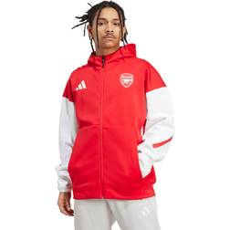 adidas Arsenal Jacka Anthem Better Scarlet Vit Large