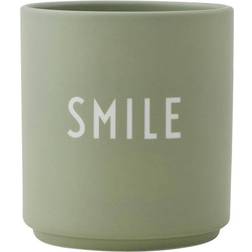 Design Letters Favorite Smile Green Mug 25cl