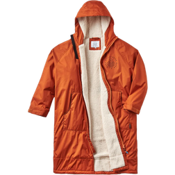 Passenger Escapism Recycled Sherpa Lined Changing Robe Unisex - Rust