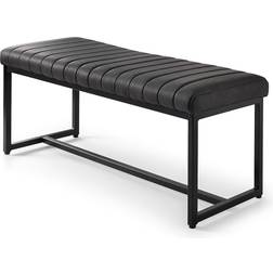 Julian Bowen Soho Antique Black Sittbänk 120.9x47cm