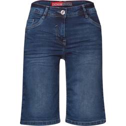 Cecil Damen Jeansshorts - Blau