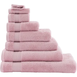 Dunelm Egyptian Cotton Guest Towel Pink (60x40cm)