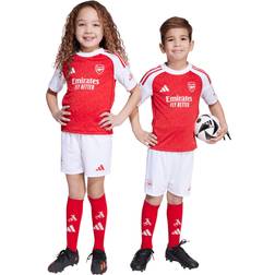 adidas Arsenal 25 26 Home Mini Kit Better Scarlet White