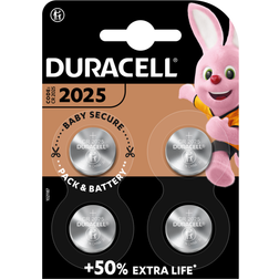 Duracell CR2025 Compatible 4-pack