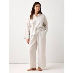Lindex Pyjamahousut Lainekreppiä