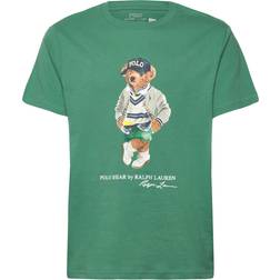 Ralph Lauren Polo Bear Cotton Jersey T-Shirt - Fairway Green