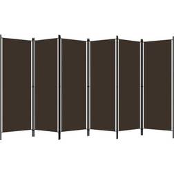 vidaXL 6-panel Rumsavdelare 300x180cm