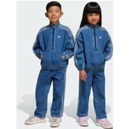 adidas Denim Kids Sæt Medium Blue Denim - Blue Denim