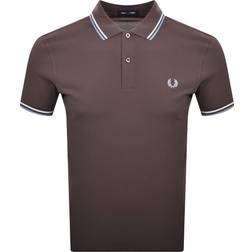 Fred Perry Twin Tipped Polo Shirt - Maroon