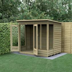 Forest Garden Oakley Overlap Pent Summerhouse 7x5 (Building Area )